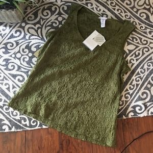 NWT Sleeveless Dress Top